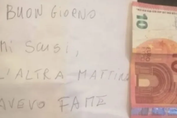 Povestea care a impresionat Italia. A furat de foame și, în schimb, a primit un job