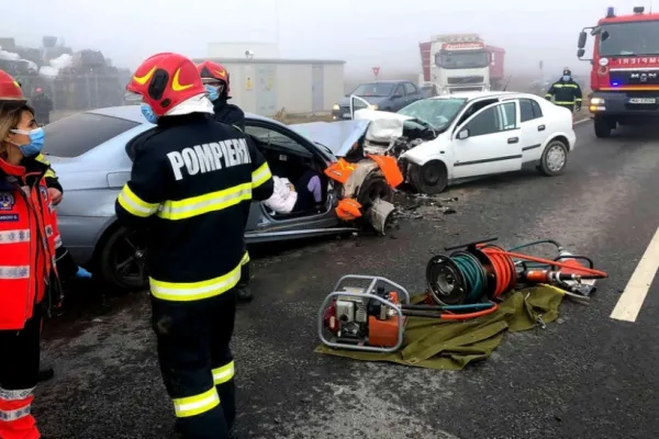 Accident cumplit în Ialomița: 4 victime, între care un tânăr de doar 20 de ani