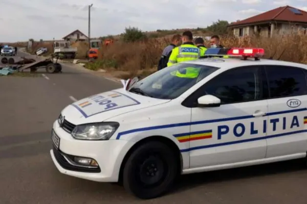 Accident teribil, în Vaslui. Bărbat decedat după ce căruţa pe care o conducea a fost izbită de o maşină