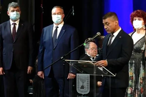VIDEO Ambasadorul Israelului, David Saranga, felicitat de noul Guvern, cu ocazia sărbătorii Hanuca