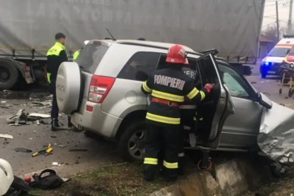 Accident MORTAL pe DN1D, în județul Prahova. Traficul este BLOCAT