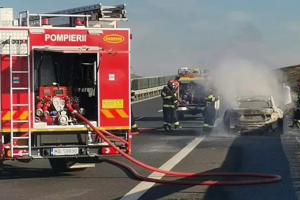 Accident mortal pe autostradă - Un pieton a fost spulberat - Circulația restricționată