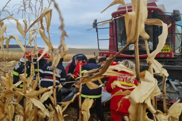Accident CUMPLIT în Neamț: Un bărbat a rămas fără picioare! Cum s-a produs tragedia