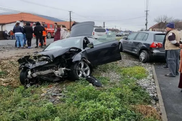 Accident cu 6 victime în județul Arad: Trafic BLOCAT