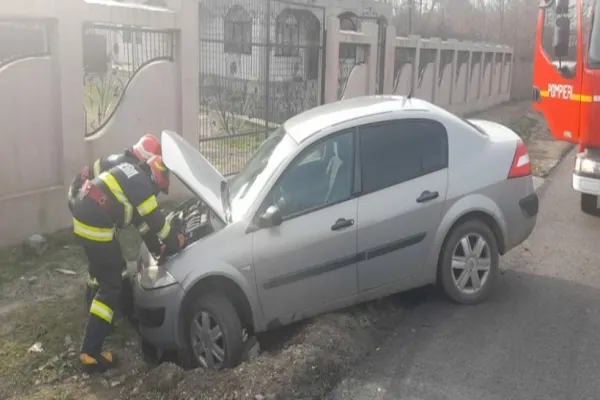 Accident GRAV în Ialomița! Un rănit, transportat la spital cu elicopterul SMURD