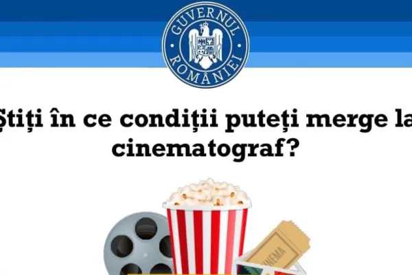 Ce condiții de siguranță trebuie sa îndeplinim când mergem la cinema, restaurant sau pe stadion în valul 5 al pandemiei de COVID-19