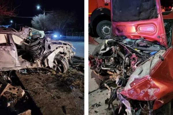 VIDEO | Un interlop băut și fără permis a provocat intenționat un accident. 6 persoane au fost rănite