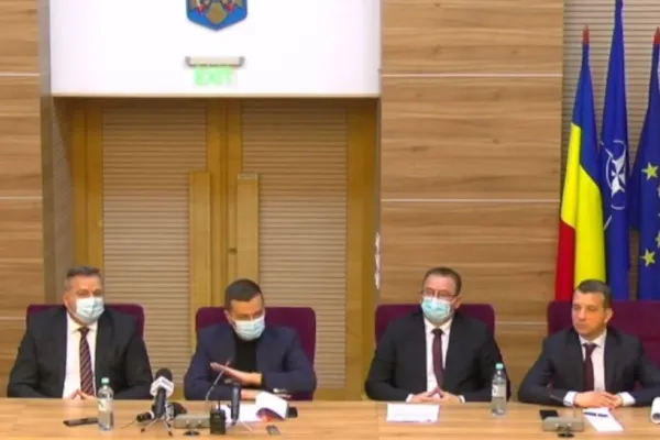 VIDEO Secretar de stat, fără MASCĂ la un eveniment public. La sesizarea lui Sorin Grindeanu, a fost amendat
