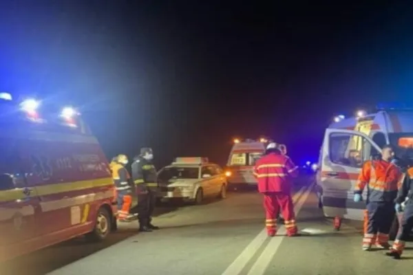 Accident mortal în județul Sibiu, provocat de un șofer de TIR băut. Victima, un bărbat de 35 de ani