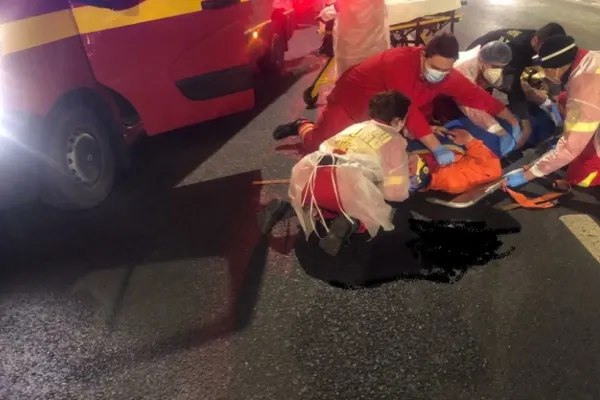 VIDEO Un nou accident MORTAL pe trecerea de pietoni. Un bărbat, lovit în plin pe Centura Capitalei