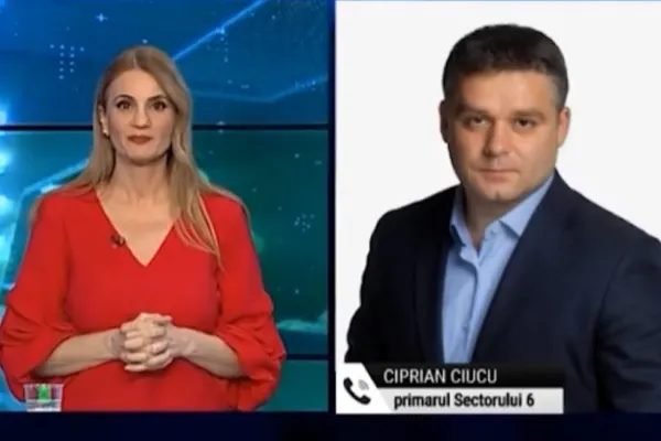 Primarul Sectorului 6, Ciprian Ciucu, ATAC în direct la adresa postului Realitatea PLUS. AMENINȚĂRI la oră de vârf