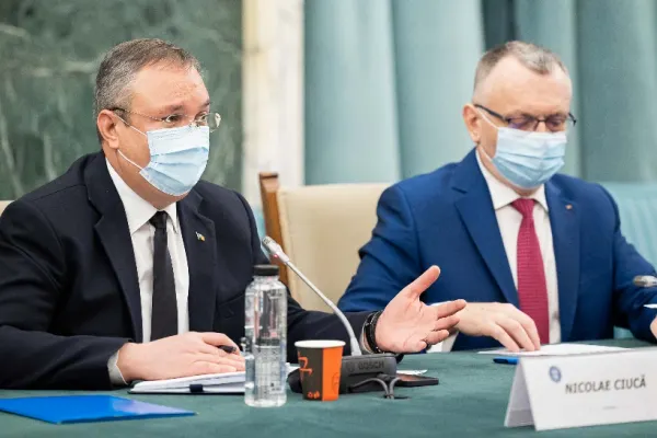 Premierul Nicolae Ciucă s-a întâlnit cu sindicatele din sănătate