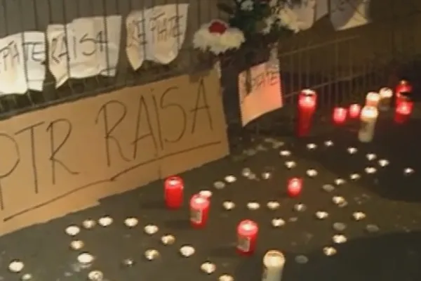Suferință imensă și revoltă după înmormântarea fetiței ucise - Polițistul care a lovit-o pe trecerea de pietoni, în libertate | VIDEO