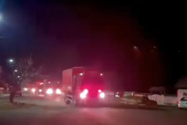 VIDEO Un NOU transport de ajutoare umanitare transmis de România a plecat spre Vama Siret - anunțul GUVERNULUI