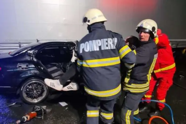 Accident grav la Turda: O persoană a murit și alte două au fost grav rănite