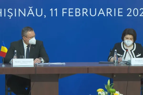 Nicolae Ciucă, după ședința de guvern comună de la Chișinău: Mesaj ferm de susţinere a parcursului european al R. Moldova