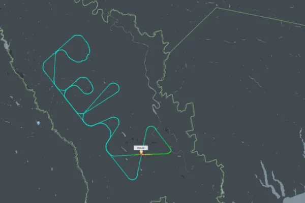 Mesajul INEDIT trasat de un avion de pasageri, la granița cu Ucraina: este absolut IMPRESIONANT
