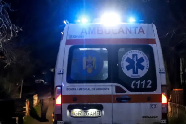 Accident provocat de un șofer băut în Ocnele Mari: un bărbat a fost rănit