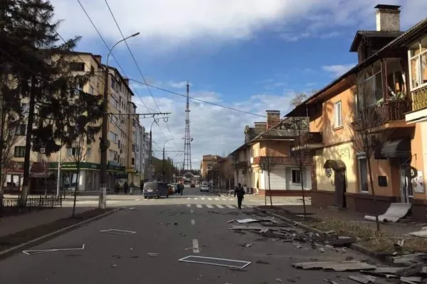 O nouă tragedie în Ucraina - Un alt spital a fost lovit de rachetele rusești, la Cernihiv. Imaginile dezastrului