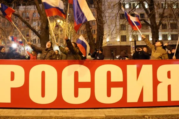 Reacția rușilor din Donețk și Lugansk după anunțul lui Putin privind recunoașterea independenței - FOTO