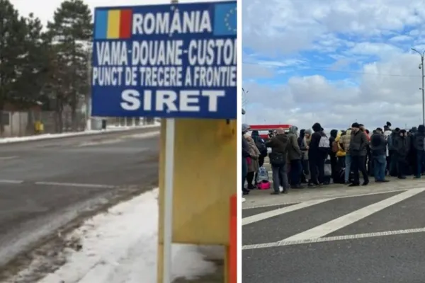 Război în Ucraina. Peste 190 de refugiați se află în tabăra de la Siret