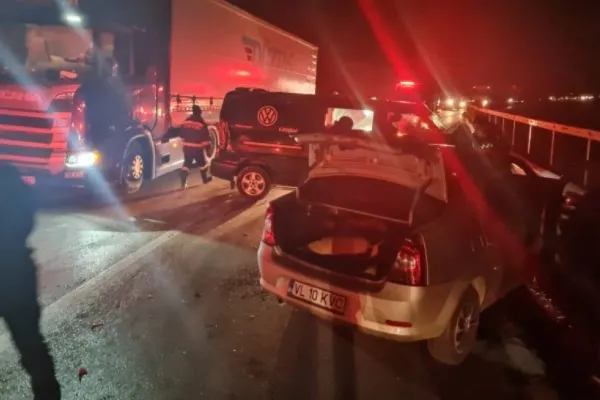 Accident cumplit pe Valea Oltului: 2 victime – Trafic blocat