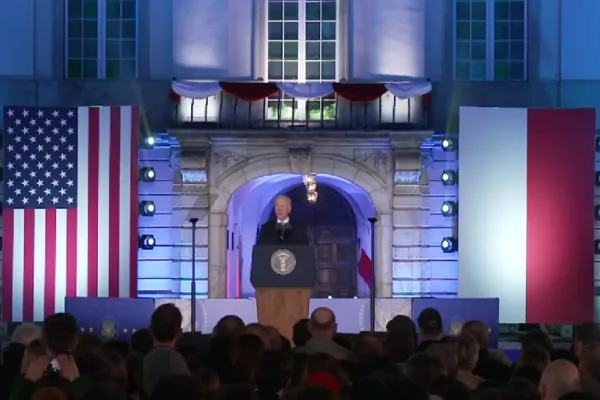 VIDEO Biden, discurs istoric la Varșovia. Mesaj direct către RUȘI: "Locul vostru e în sec. XXI. Putin v-a întors în secolul XIX"