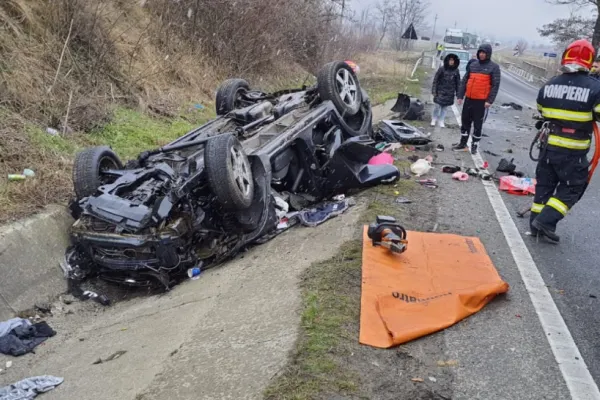 Accident grav în Caraș Severin. Un om a murit, a fost solicitat elicopterul SMURD