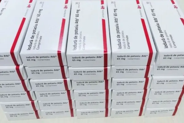 Ministerul Sănătății: Românii au obligația morală să ridice pastilele de iodură de potasiu