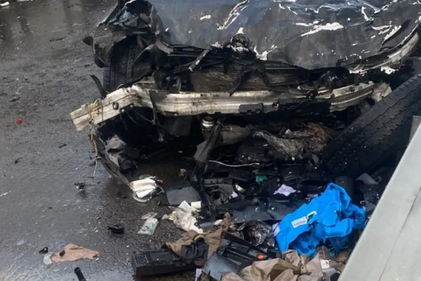 Accident CUMPLIT pe DN5, în județul Giurgiu: implicate două autotrenuri și două autoturisme. Trafic OPRIT