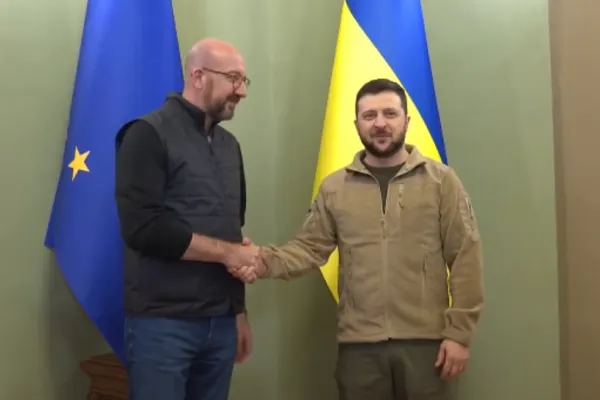 Promisiunile lui Charles Michel, la Kiev: "Vom face tot ce putem ca Ucraina să câştige războiul"