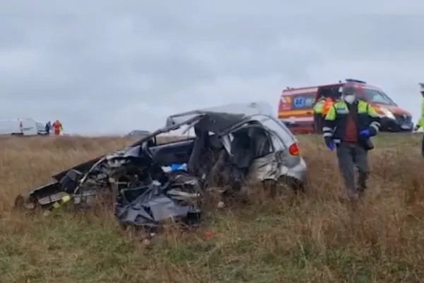 Accident cumplit, în Constanța: un mort și 2 răniți, după un impact frontal