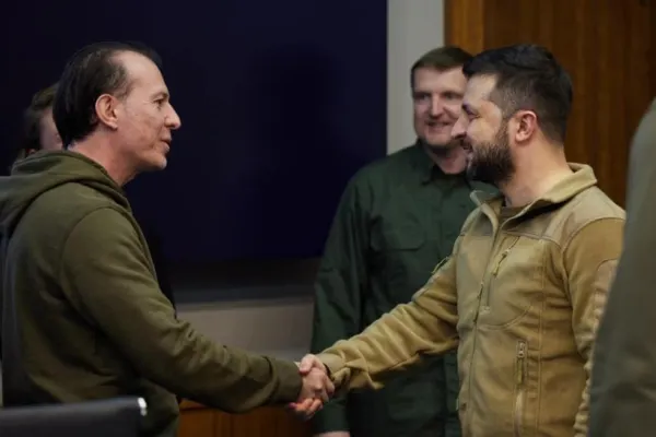FOTO Florin Cîțu, după întâlnirea cu Volodimir Zelenski: O onoare să mă aflu în Ucraina