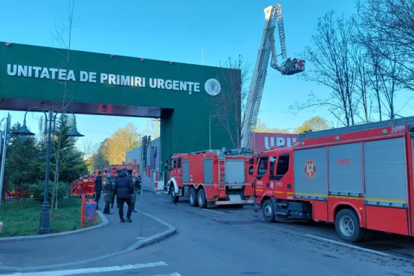 Incendiu la UPU a Spitalului Clinic "Bagdasar-Arseni", din Capitală - Mai multe cabluri electrice de la o secție inaugurată recent au luat foc