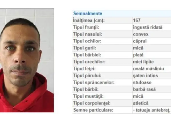 DEȚINUTUL care a EVADAT a fost prins de polițiști: bărbatul era plasat în regim de maximă siguranță