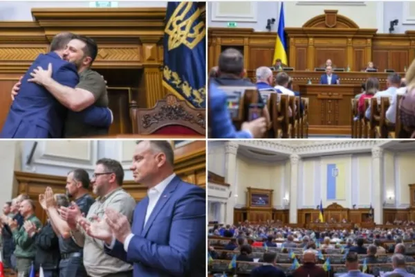 Președintele Poloniei, discurs extaziant în Parlamentul de la Kiev. "Doar Ucraina își poate decide viitorul”