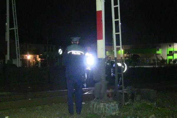 Accident MORTAL pe calea ferată, în municipiul Brăila: un bărbat de 50 de ani a fost lovit frontal