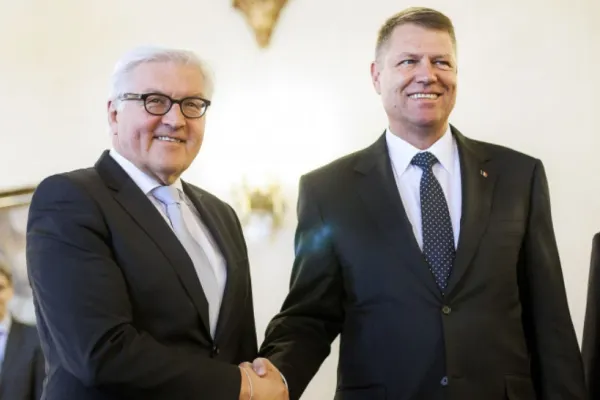 Președintele Republicii Federale Germania vine în România. Consultări cu Klaus Iohannis privind evoluțiile securității regionale