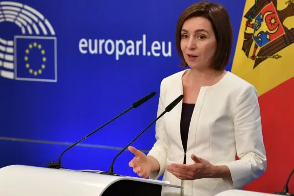 VIDEO | Maia Sandu, discurs istoric în Parlamentul European: „Aderarea la UE, luminița din tunel pentru poporul moldovean”