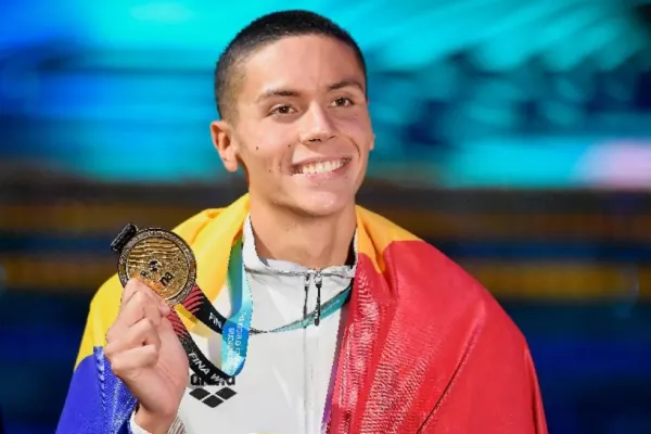 David Popovici a cucerit a patra sa medalie de aur, în finala de la 100 m liber