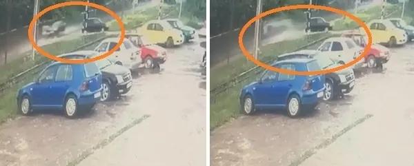 8 victime, după ce un tânăr a condus pe contrasens - accident șocant, în jud. Sălaj - VIDEO