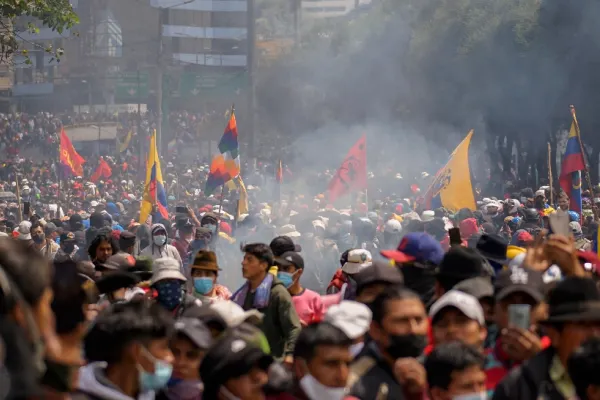 Proteste de 9 zile în Ecuador. 6 persoane au murit, iar 18 polițiști au fost dați dispăruți - FOTO