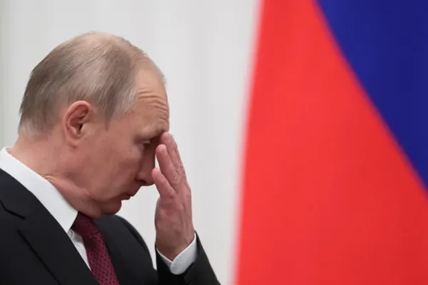 PUTIN, făcut de râs în direct - Ce s-a anunțat oficial la televiziunea Kremlinului despre războiul din Ucraina
