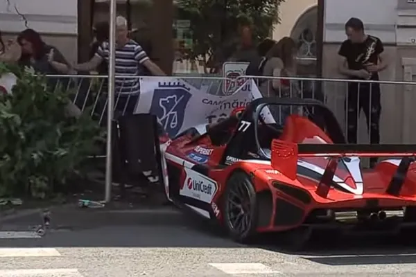Accident la Raliul Mureșului: Mihai Leu a rănit 2 copii | Momentul impactului VIDEO - prima reacție a pilotului