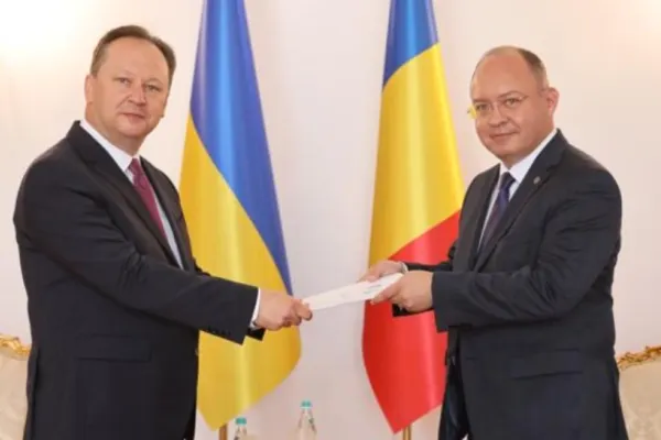 Bogdan Aurescu s-a întâlnit cu noul ambasador al Ucrainei la București: MESAJUL transmis