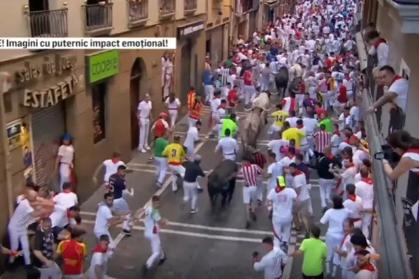 Proteste de amploare în Pamplona, după ce 8 femei au spus că au fost violate în timpul cursei cu tauri