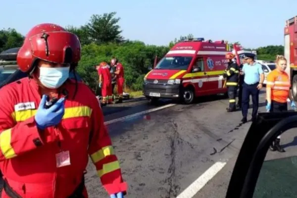 Accident devastator la Suceava: 1 mort și 4 răniți - Un copil va fi transportat cu elicopterul SMURD la Iaşi