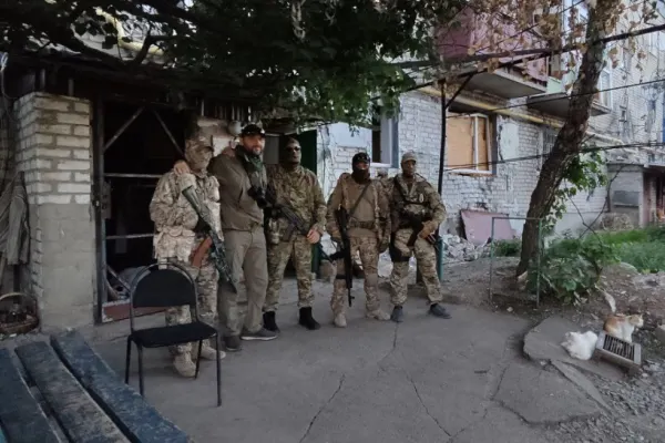 Baza secretă a mercenarilor din Grupul Wagner din Donbas, dată de gol de un jurnalist pro-rus! INDICIUL care le-a fost FATAL: ucrainenii au bombardat-o