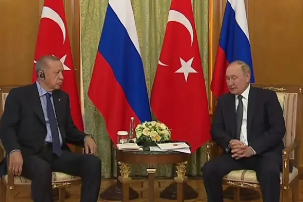 Putin și Erdogan, discuții cruciale despre războiul din Ucraina - VIDEO