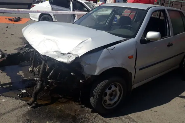 Accident mortal în Bistrița-Năsăud - Un șofer beat a izbit violent o mașină pe contrasens: 4 victime - FOTO